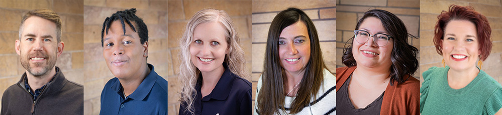 photo of six staff members who make up the SCC Admissions team.