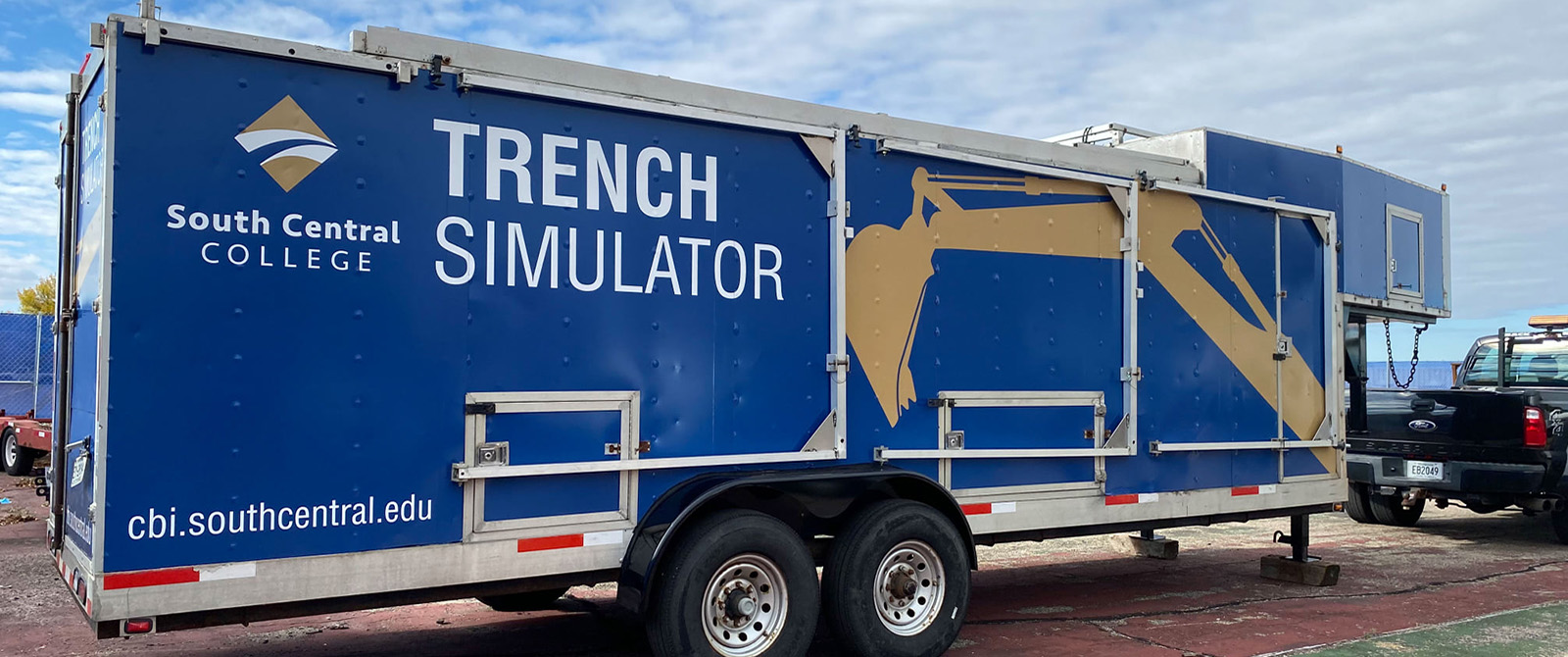 SCC's Trench Simulator trailer
